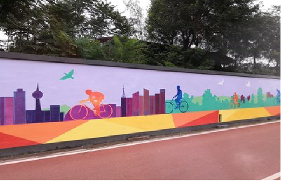 济源墙体彩绘-围墙