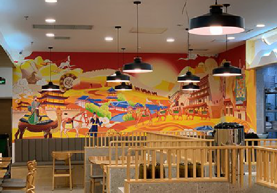 济源商业空间彩绘介绍。