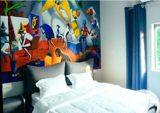 济源对于酒店的墙体彩绘而言更注重哪些方面？