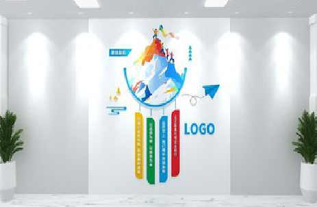 济源公司企业形象墙的工艺材料有哪些？