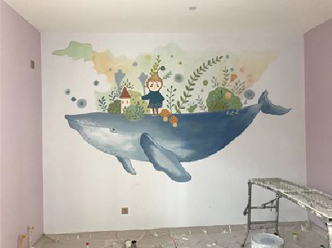 济源手绘墙的特点及优势。